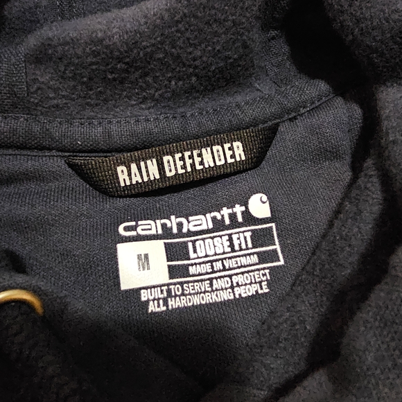 Carhartt Rain Defender Graphic Logo Hoodie - Picture 3 of 7